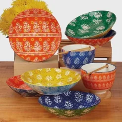 Certified International Set Of 6 40oz Carnival Soup/Pasta Bowls -Certified International GUEST 04bf5408 2ec4 4228 b183 e127995a9b97