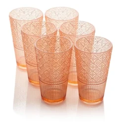 Certified International (Set Of 6) 22oz Acrylic Ice Tea Glasses Victoria -Certified International GUEST 086c8cae de5b 4617 8632 dc3df67f84fe