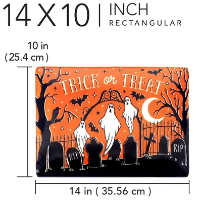 Certified International Hocus Pocus Rectangular Serving Platter 4 Certified International Hocus Pocus Rectangular Serving Platter - Image 2