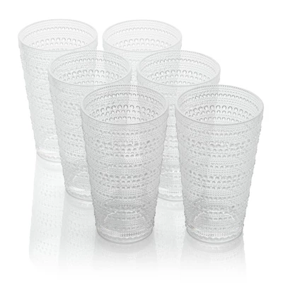 Certified International (Set Of 6) 22oz Acrylic Ice Tea Glasses Santa Fe 10 Certified International (Set Of 6) 22oz Acrylic Ice Tea Glasses Santa Fe - Image 8