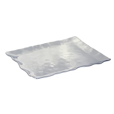 Certified International Silver Coast Rectangular Platter 5 Certified International Silver Coast Rectangular Platter - Image 3