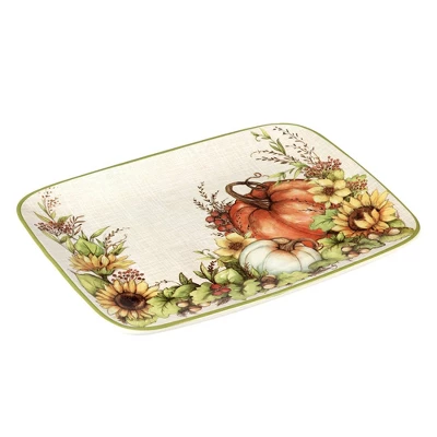 Certified International Autumn Breeze Rectangular Serving Platter 5 Certified International Autumn Breeze Rectangular Serving Platter - Image 3