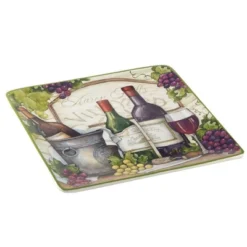 12.5" Meadow Brook Vineyard Square Serving Platter - Certified International