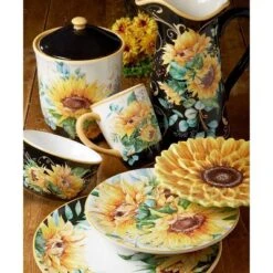 Sunflower Dinnerware Collection - Certified International -Certified International GUEST 264c7fef 5354 4da3 91b2 be84ecf73350