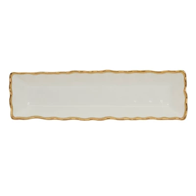 Certified International Regency Cracker Tray Gold 4 Certified International Regency Cracker Tray Gold - Image 3