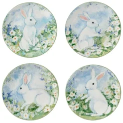 Certified International (Set Of 4) 9" Easter Morning Dessert Plates -Certified International GUEST 3ae8ac22 f87b 4bca b19a 548dc27092c5