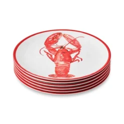 Certified International (Set Of 6) 11" Beach House Lobster Melamine Dinner Plates 13 Certified International (Set Of 6) 11" Beach House Lobster Melamine Dinner Plates -Certified International GUEST 456c825b 58f9 420f b689 797c6b9ee0c2