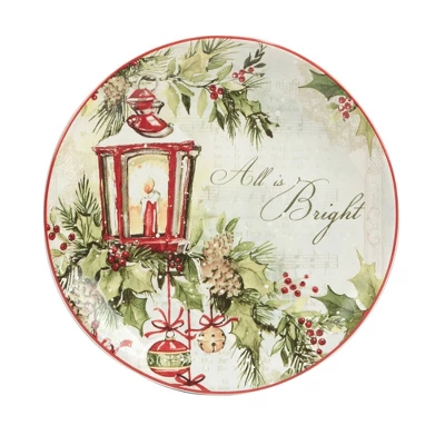 Set Of 4 Silent Night Dining Dessert Plates - Certified International 4 Set Of 4 Silent Night Dining Dessert Plates - Certified International - Image 2