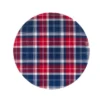 Set Of 6 Patriotic Plaid Melamine Salad/Dining Plates - Certified International 2 Set Of 6 Patriotic Plaid Melamine Salad/Dining Plates - Certified International -Certified International GUEST 47fe4fd8 b50d 4205 a801 5f9774cf15fb