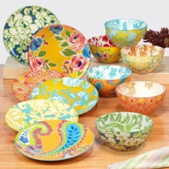 Set Of 6 Damask Floral All Purpose 12oz Bowls - Certified International -Certified International GUEST 4d01680e e3f7 4571 b422 255b99774b84