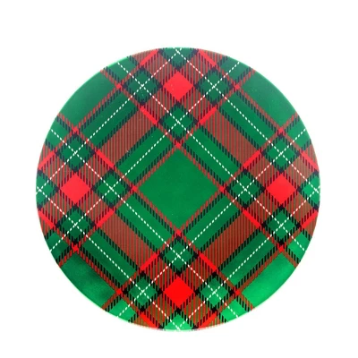 Certified International Set Of 6 Christmas Plaid Dinner Plates 3 Certified International Set Of 6 Christmas Plaid Dinner Plates