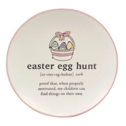 Certified International (Set Of 4) 6" Easter Words Canape Plates -Certified International GUEST 57fd8fbc f566 4bfc 982c 2700a493bf1c