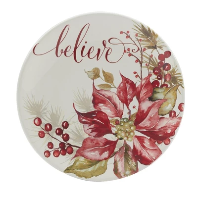 Certified International Set Of 4 Winters Joy Assorted Dessert Plates 4 Certified International Set Of 4 Winters Joy Assorted Dessert Plates - Image 2