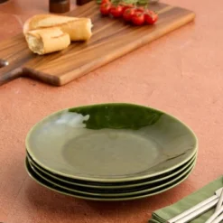 Certified International (Set Of 4) 11" Dinner Plates Verde -Certified International GUEST 6e3cad82 ca15 436f 8a09 1905c66433bd