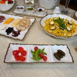 Certified International Regency 3 Section Tray Gold -Certified International GUEST 73a6274f e767 48c0 bc17 2065893dc578