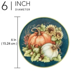 Certified International Set Of 4 Autumn Breeze Canape Plates 7 Certified International Set Of 4 Autumn Breeze Canape Plates -Certified International GUEST 76696c13 53e7 4dbc 8f6d 733c52551f63