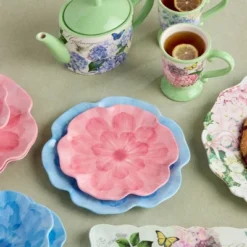 Certified International (Set Of 4) 9" Wildflower 3D Floral Melamine Salad Plates Pink 9 Certified International (Set Of 4) 9" Wildflower 3D Floral Melamine Salad Plates Pink -Certified International GUEST 7e068c6d 56c0 485c 8c82 df777369efa7