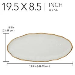 Certified International Regency Gold Oval Fish Serving Platter -Certified International GUEST 862e9233 3459 400c 98da 3032dd95bf77