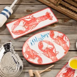 Certified International 2pc Beach House Lobster Melamine Platter Set 11 Certified International 2pc Beach House Lobster Melamine Platter Set -Certified International GUEST 8743afc5 17a9 4440 9f89 014ff17cff6a