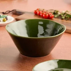 Certified International 88oz Deep Bowl Verde