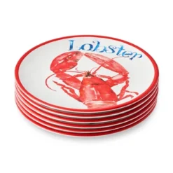 Certified International (Set Of 6) 9" Beach House Lobster Melamine Salad Plates 13 Certified International (Set Of 6) 9" Beach House Lobster Melamine Salad Plates -Certified International GUEST 90ebb584 ee20 4f69 8129 4e0ba673fd7e