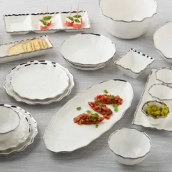 Certified International (Set Of 4) 9" Salad Plates Regency Silver 13 Certified International (Set Of 4) 9" Salad Plates Regency Silver -Certified International GUEST 97a52c7c 55ea 4492 aedf 3a299d99f39c 1