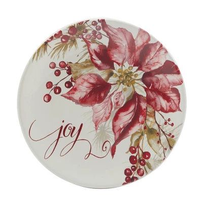 Certified International Set Of 4 Winters Joy Assorted Dessert Plates 6 Certified International Set Of 4 Winters Joy Assorted Dessert Plates - Image 4