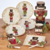 Certified International 9" Earthenware Holiday Magic Nutcracker Dessert Plates: Christmas Dinnerware, Service For 4 2 Certified International 9" Earthenware Holiday Magic Nutcracker Dessert Plates: Christmas Dinnerware, Service For 4 -Certified International GUEST 9dd31ee1 0fde 4dfd 81c0 aa5622b9f6f4