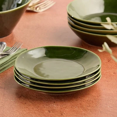 Certified International (Set Of 4) 9" Salad Plates Verde 9 Certified International (Set Of 4) 9" Salad Plates Verde - Image 7