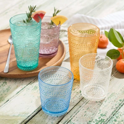 Certified International (Set Of 6) 16oz Acrylic Dof Glasses Santa Fe 7 Certified International (Set Of 6) 16oz Acrylic Dof Glasses Santa Fe - Image 5