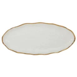 Certified International Regency Gold Oval Fish Serving Platter -Certified International GUEST c98ec3e0 9fe5 48a6 a450 93deb9b2e5bd