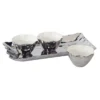 Certified International 4pc Silver Coast Tray And Condiment Bowl Set 1 Certified International 4pc Silver Coast Tray And Condiment Bowl Set -Certified International GUEST d5038e30 a8dd 495f a1b7 32bdff61481d