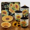 3pc Earthenware Sunflower Fields Canister Set - Certified International 2 3pc Earthenware Sunflower Fields Canister Set - Certified International -Certified International GUEST d59a6410 4a4e 4bb1 bb45 b308e14d5ad5
