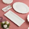 Certified International 2pc Isabella Cream Crackle Melamine Platter Set -Certified International GUEST dc2ee636 f272 4fc4 8972 9a8b661381ac