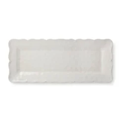 Certified International 2pc Isabella Cream Crackle Melamine Platter Set -Certified International GUEST e301df34 c816 4542 800c 1cee6e2517de