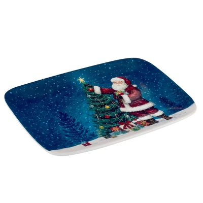 Certified International Santa's Secret Rectangular Serving Platter 3 Certified International Santa's Secret Rectangular Serving Platter