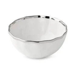 Certified International (Set Of 4) 24oz Cereal Bowls Regency Silver -Certified International GUEST e9a39ecf a6be 43d2 9f41 0c69e5c1f0de
