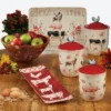 3pc Earthenware Farmhouse Canister Set White - Certified International -Certified International GUEST eb49bd55 de0f 4926 8b6c 2c6048cb2466