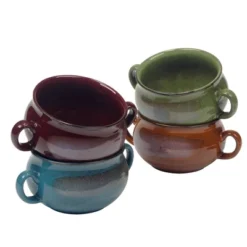Certified International 24oz (Set Of 4) Stoneware Reactive Glaze Soup Crocks -Certified International GUEST eb71d469 0aeb 4e6a b7e5 aedb65e44e87