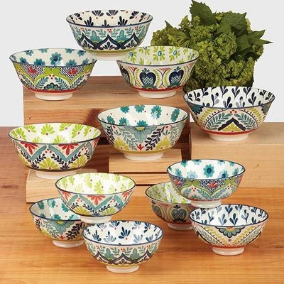 Certified International Set Of 6 30pcTalavera All Purpose Bowls 11 Certified International Set Of 6 30pcTalavera All Purpose Bowls - Image 9