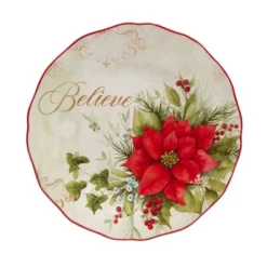 Set Of 4 Winter's Medley Dining Dessert Plates - Certified International -Certified International GUEST eecbc2c0 a653 4867 a192 918554a6870a
