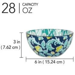 Certified International Set Of 6 30oz Tapestry All Purpose Bowls -Certified International GUEST f09224d4 d5e1 435a 9601 77f37b3026d7