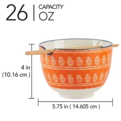 Certified International Set Of 2 26oz Carnival Ramen Bowls -Certified International GUEST f5c54950 de0a 4b1e 9cc9 258d4cc4ce89