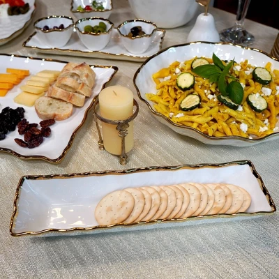 Certified International Regency Cracker Tray Gold 7 Certified International Regency Cracker Tray Gold - Image 6