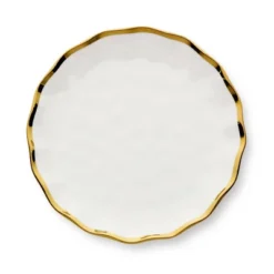 Certified International (Set Of 4) 9" Regency Salad Plates Gold -Certified International GUEST f9d6987e 0e0e 49c9 a0ad 9168f2d38d3e